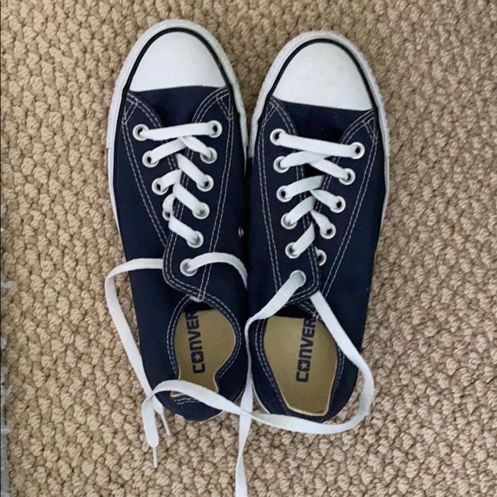 Navy Converse